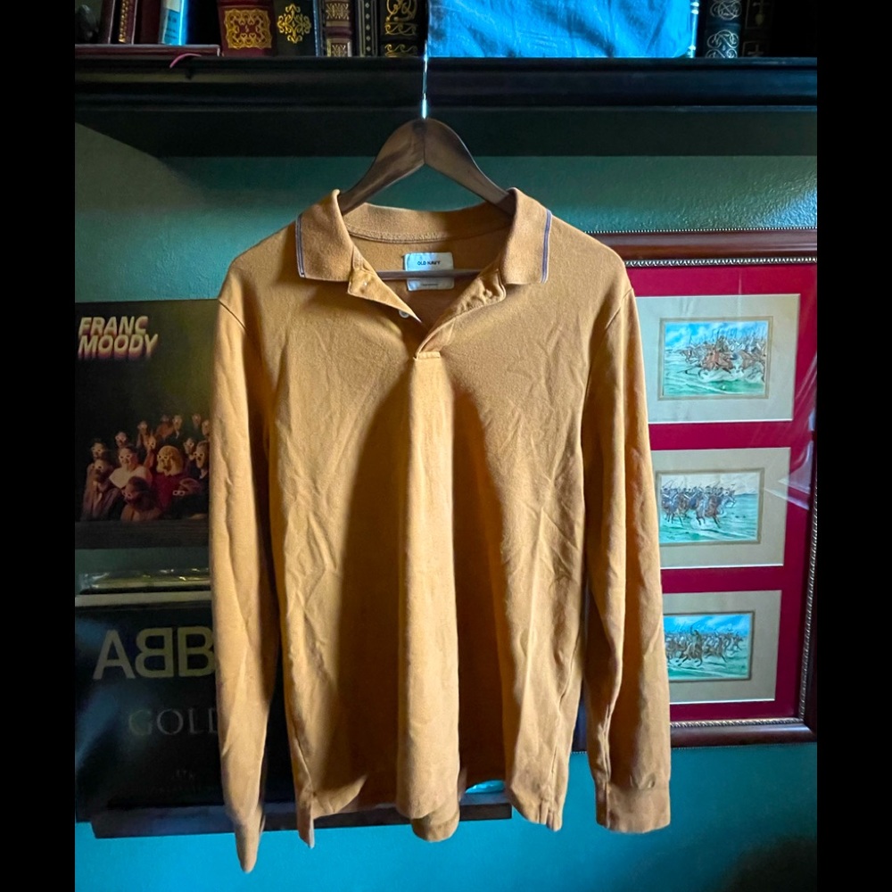 Long-Sleeve Polo